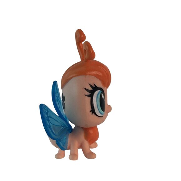 Littlest Pet Shop 2740 Pink Purple Butterfly 257 Orange Fanya Farfalla Butterfly - Picture 10 of 11